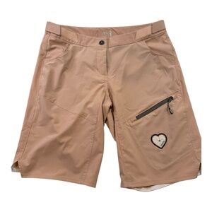 Maloja Women’s Cycling Mountain Bike Shorts Pink Size Small